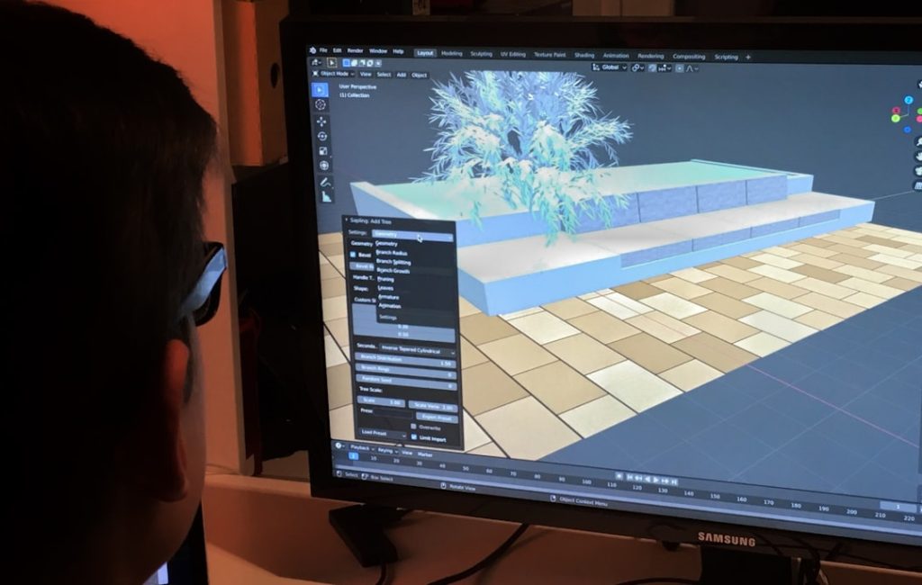 Photo Computer screen